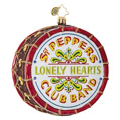 Beatles Large Sgt. Pepper's Drum SKU# 1019092 $60.00 Sargent Pepper, Drum Ornament