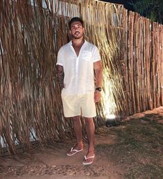 Mens Cabo San Lucas Outfit, Tulum Mexico Outfits Men, Summer 2024 Outfits Men, Men Beachwear, White Outfit For Men, Urban Explorer