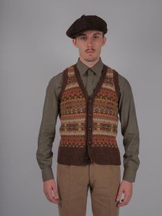 Thomas Farthing, Formal Casual Outfits, Harris Tweed Jacket, London Fashion Week Mens, Tweed Waistcoat, Baker Boy Cap, Tweed Trousers, Fair Isles, Vintage Styling