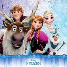 an image of frozen princess and her friends