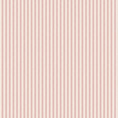 a pink and white striped wallpaper with vertical stripes