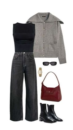 Casual Work Outfits Women, Cute Outfits With Jeans, Uni Outfits, Corporate Outfits, Outfit Inspo Fall, Business Casual Outfits, Retro Outfits, Outfits Casuales