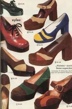 ing Shoe Trends, Put Your Best Foot Forward Spring shoe trends may well be the most varied of any season. The spring shoe trends 70s Magazine Fashion, 1970s Prom, Outfit Oc, Cass Elliot, 70s Mode, Wardrobe Aesthetic, 70s Shoes, Maximalist Fashion, Senior Style