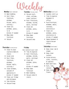 a printable weekly calendar for kids with the words, week and days on it