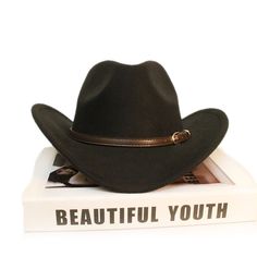 How many of you strive to spruce up your lifestyle? Opt for this cowboy hat. It is designed to provide extra sun protection with its wide brim feature, making it perfect for outdoor activities. This formal cap, made of high-quality wool, is highly appreciated by both boys and girls for its solid pattern work. A total necessity for your and your little one's wardrobe! Womens Workout Shirts, Western Hat, Retro Coffee, Western Cowboy Hats, Mens Workout Shirts, Hiking Bag, Workout Bags, Western Hats, Mens Workout Clothes