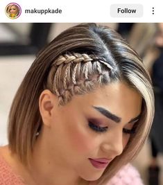 Girl Hair Dos, Beautiful Braided Hair, Cool Braid Hairstyles, Hairdos For Short Hair