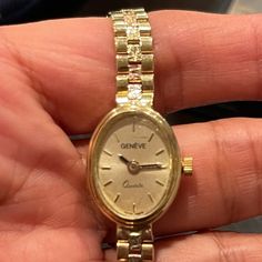 New Never Worn- No Box - Marking 14k / 585 Timeless Yellow Gold Jewelry And Watches For Anniversary, 14k Yellow Gold Watch Gift, Yellow Gold 14k Watch Gift, 14k Yellow Gold Watch As A Gift, 14k Yellow Gold Watches As Gift, 14k Gold Jewelry And Watches For Gift, Gold 14k Jewelry And Watches For Gift, Formal 14k Gold Round Watches, Formal 14k Gold Watches