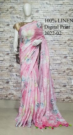 Handmade designer saree for women Elegant Pink Saree For Diwali, Semi-stitched Self Design Pink Blouse Piece, Designer Pre-draped Saree For Diwali, Elegant Pink Saree With Self Design, Elegant Pink Self Design Saree, Pink Unstitched Festive Blouse Piece, Pink Unstitched Blouse Piece For Festive Season, Pink Unstitched Saree With Self Design, Pink Unstitched Pre-draped Saree In Traditional Style