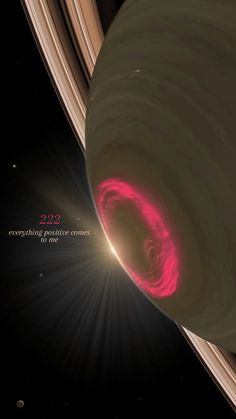 an artist's rendering of saturn and its rings