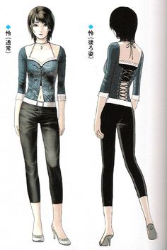 Horror Character Concept Art, Fatal Frame Concept Art, Fatale Frame Outfit, Fatal Frame Characters, Fatal Frame Makeup, Fatal Frame Fanart, Fatal Frame Clothes, Fatal Frame Fashion, Rei Kurosawa