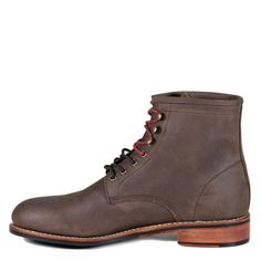 The CLAY TIMER by Diba True for Men has brought you another classic boot that you'll be reaching for again and again. It's lace up design adds refinement while it's full grain leather material and 1-inch heel with rubber outsole adds a rugged finish to any look. Measurements: 1-inch Rubber Outsole, 5-inch Shaft Height Genuine Full Grain Leather Upper Lace Up Entry Shoe Tree, Genuine Leather Shoes, Leather Conditioner, Classic Boots, Again And Again, Shoes Outlet, Leather Care, Suede Shoes, Leather Material