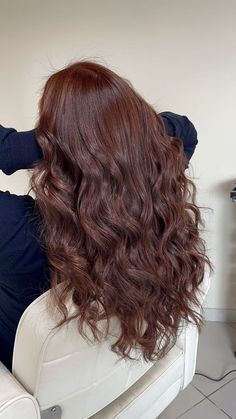 Cherry Brown Hair, Cooper Hair, Brown Hair Looks, Brown Hair Inspo, Hair Tint