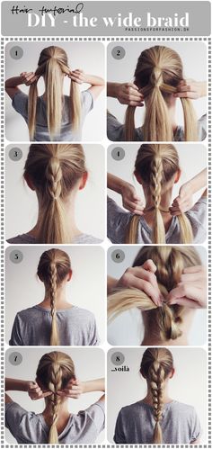 Something to try when I have time........... Longer Hair, Unbelievable Facts, Mermaid Hair, Hair Dos, Straight Hair, Hair Designs, Trendy Hairstyles, Hair Day, Diy Hairstyles