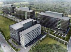 an artist's rendering of the new hospital and medical center in houston, texas