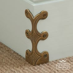 Solid Brass Skirting Board Corner Protectors (Skiffers) Baseboard Styles, Brass Corners, Stair Rods, Corner Protectors, Baseboards, Interior Design Trends, Unique Home Decor, Decoration Design