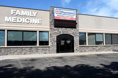 the front of a medical office building on a sunny day