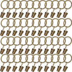 a bunch of keys that are connected to each other with rings on the end of them