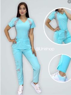 Nurse Fashion Scrubs, Scrubs Pattern, Pants Outfit Work, Stylish Scrubs, Medical Scrubs Outfit, Scrubs Outfit