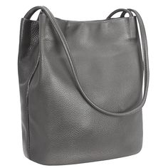 PRICES MAY VARY. 100% Genuine Leather. This leather tote is made from a soft and durable top layer of cowhide leather and finest craft, and the top is sealed with a strong magnetic snap closure. NOTE: Please confirm the size of this bag before ordering. Leather Bucket Bag with large capacity. With 2 zip pockets, 1 open pocket inside and 1 zip pocket outside. A roomy tote women purses for your Pad, cosmetics, etc Lightweight and Portable Soft Leather Handbags. Measuring (L)10.92*(H)11.7*(W)6.83', Soft Leather Handbags, City Fashion, Leather Totes, Genuine Leather Totes, Black Leather Tote Bag, Bucket Bags, Handbags And Purses, Leather Shoulder Handbags, Black Leather Tote