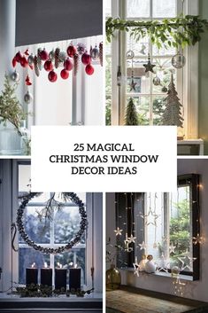 christmas window decor ideas that are easy to make