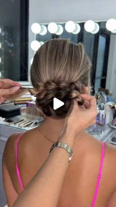 Bridal Fine Hair, Fine Hair Hairstyles Updo, Updos For Fine Hair, Upstyles For Long Hair, Fine Hair Updo, Greek Hair, Bridal Hair Styles, Hair Formal, Updo Tutorial