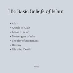 the basic basics of islamic text