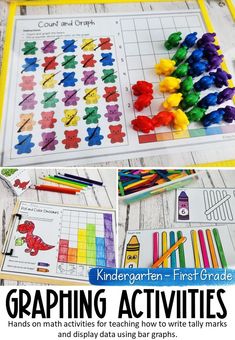 the printable worksheet for kids to learn how to use graphing and color pencils