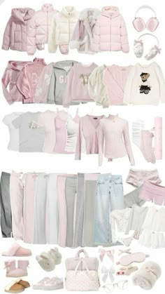 School Outfits For 11-12, Cute Outfit Ideas For 11-12, Coquette Outfits For Summer, Wongyoungism Outfit, Wonyoungism Clothes, Light Pink Clothes, Cute Pink Clothes, Wonyoungism Outfits, Coquette Pants