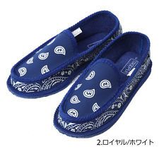 Bandana Slippers, Royal Blue Bandana, Moccasins For Men, Chicano Rap, New Sports Cars, Indoor Shoes, Men's Slippers, Moccasins Mens