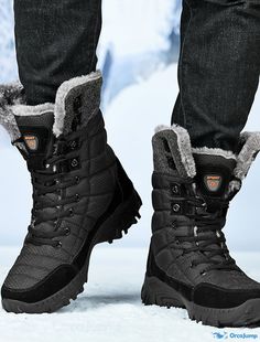 Best Mens Winter Boots, Snow Hiking, Hiking Winter, Sweatshirt Jean Jacket, Black Snow, Boots Patterns, Mens Winter Boots, Sporty Casual, Rubber Boot