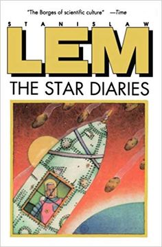 the book cover for lem, the star daries