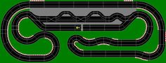 Still my favorite layout, great pit lane too Scalextric Track, Slot Car Race Track, Rc Vehicles, Slot Racing, Ho Slot Cars, Car Racer, Slot Car Tracks