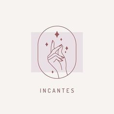 the logo for inccantes, an online store that sells handmade jewelry and accessories