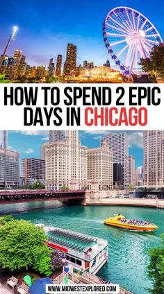 Chicago Itinerary Chicago Birthday, Travel Illinois