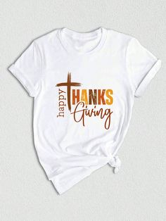 Celebrate the cozy season with our delightful Thanksgiving shirt, perfect for family gatherings and festive fun!  Featuring a charming design that encapsulates the joy of Happy Thanksgiving, this shirt is an ideal addition to your autumn wardrobe. Whether you're looking for a funny Thanksgiving shirt to share laughs with loved ones or a warm Thanksgiving sweater to stay comfortable, this piece has you covered. Our Christian shirt celebrates gratitude and togetherness, making it a thoughtful choice for expressing your blessings during this special time of year. With a playful gobble shirt design, it's perfect for those who love to embrace the festive spirit of the season. The pumpkin shirt adds a touch of fall flair, making it versatile for all your autumn outings. Wear this thankful shirt Dad Thanksgiving Shirts, Thanksgiving Tshirt Ideas, Christian Thanksgiving, Thanksgiving Sweater, Friendsgiving Party, Funny Thanksgiving Shirts, Thanksgiving Tee, Thanksgiving Family