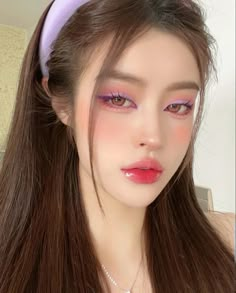 Membentuk Alis, Korean Makeup Look, Fancy Makeup, Asian Eye Makeup