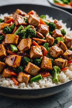 A photo of a  Chicken Teriyaki Stir Fry a Stir fry Recipes Chicken Teriyaki Stir Fry, Quick Stir Fry Recipes, Chinese Dishes Recipes, Go To Recipes, Teriyaki Chicken Stir Fry, Teriyaki Stir Fry, Easy Stir Fry Recipes, Homemade Chinese, Homemade Chinese Food