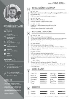 a professional resume template with an image on it