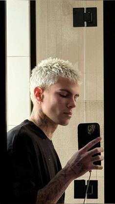 Top 50 Buzz Cut Hairstyles for Men | Best & Cool Men's Short Hair Trends For 2024 | Top 50 Buzz Cut Hairstyles for Men in 2024 (Detailed Gallery + Video) Buzz Cut Men Dyed, White Dyed Hair Men, Dyed Blonde Hair Men, Buzzcut Dyed Hair Men, Grown Out Buzz Cut Men, White Boy Haircut, Dyed Buzzcut Men, Buzz Cut Dyed, Dyed Buzzcut