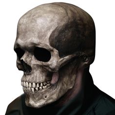 PRICES MAY VARY. [Realistic Movable Jaw Design] - This skull mask is with movable creepy jaw design. By wearing it, you can imitate the speech of the skull. Make you the most realistic skeleton in the dress up party. [Compatible Size] - The scary mask is optimal for a head circumference of 21.6-24.4 in. The maximum head width is 9.8 in, the maximum head length is 11.8 in. [Scary Skull Mask] - Creepy Halloween skull masks are suitable for all adults. You can put it on Halloween or on a themed pho Skull Masks, Michael Myers Mask, Skeleton Mask, Cosplay Helmet, Head Skull, Halloween 1978, Mask For Men, Horror Masks, Scary Mask