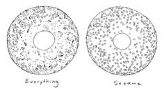 two different types of doughnuts with sprinkles on them