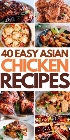 Looking for a cozy fall recipe? Explore a variety of 40 Asian chicken recipes for every occasion, from ginger to jalapeno, offering keto and low-sugar options. Whether cooking for one or many, these recipes promise flavorful variety. Perfect for your healthy dinner recipes for fall. Try this early fall recipe. Asian Recipes With Chicken, Dinner Recipes For Fall, Asian Chicken Recipes Easy, Asian Cuisine Recipes, Chinese Dishes Recipes, Chinese Meals, Recipe With Chicken, Louisiana Cuisine, Chicken And Rice Dishes