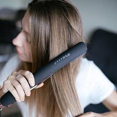 FHI Heat The Curve Pro 1" Styling Iron   What It Is  The Curve gets its name from its shape. Its beautiful curved design makes it incredibly ergonomic, fitting right to the curve of your hand. The unique curvature of the plates also allows the hair to glide effortlessly - allowing you to smooth, curl or wave hair in less time.  What You Get        FHI Heat The Curve Pro 1" Styling Iron    What It Does        Smooth, curl or wave hair in less time then a traditional iron.       HydraHeat technology seals in vital moisture, repels humidity, reduce frizz, and helps eliminate static      Incredibly ergonomic, fitting right to the curve of your hand.     Ceramic plates infused with smoothing tourmaline and magnesium, instantly lock in moisture, leaving hair healthy and hydrated.     RapidTek te Iron Plate, Styling Iron, Hair Iron, Hair Healthy, Wave Hair, Hair Waves, Ceramic Plates, Seals, Healthy Hair