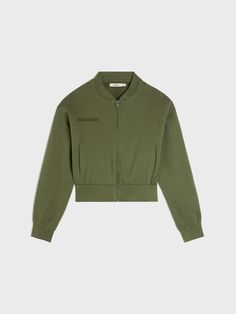 Women's Bomber Jacket Rosemary Green, Minimal Aesthetic, Denim Jackets, Trench Coats, Green Fashion, Outerwear Women, Rosemary, Outerwear Jackets