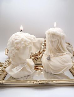 Romantic Lovers Set - Anaïs Candle Romantic Candles Bedroom Vintage, Beautiful Candles Romantic, Candle Headboard, Romantic Lovers, Romantic Academia, Handcrafted Candles, Dreamy Room, Princess Aesthetic, Beige Aesthetic