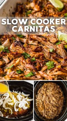 slow cooker carnitass are the best way to make this delicious meal