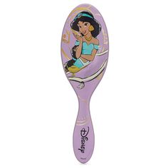 Detangle wet or dry hair with this Aladdin Princess Jasmine hairbrush from Wet Brush. ©Disney Detangle wet or dry hair with this Aladdin Princess Jasmine hairbrush from Wet Brush. ©Disney FEATURES Disney's Aladdin design Minimizes pain and protects against split ends and breakage Lets you brush with less force, so you can detangle with less damage to your hairDETAILS 11"H x 3"W x 2"D 0.4 lbs. Plastic Model no. KBWRDISEPJA Size: One Size. Color: Purple. Gender: female. Age Group: kids. Stretching Hair, Aladdin Princess Jasmine, Aladdin Princess, Detangler Brush, Process Of Change, Strong And Healthy, Tangled Hair, Detangling Brush, Wet Brush