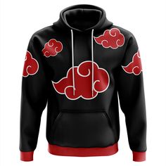 Anime Naruto Akatsuki Hoodie Sweater Perfect And Unique Gifts For Otaku Anime Fans On Christmas Akatsuki Hoodie, The Akatsuki, Sleeping Beauty Costume, Naruto Costumes, Akatsuki Naruto, Naruto Akatsuki, Iconic Anime, Cloud Design, Red Cloud