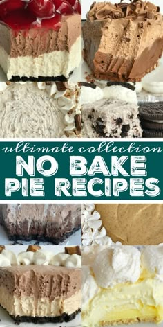 there are no bake pies on the plate