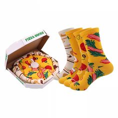 Pizza Socks Great Novelty Socks Sushi Socks, Pizza Socks, Pizza Gifts, Cute Pizza, Sushi Design, Personal Pizza, Classic Pizza, Socks Cotton, Pizza Funny